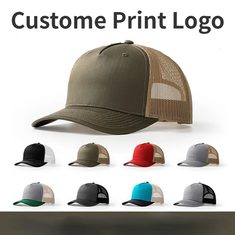 2024 baskılı Logo mikro-kavisl - Trucker Cap Mesh incelemesi ve fiyatı